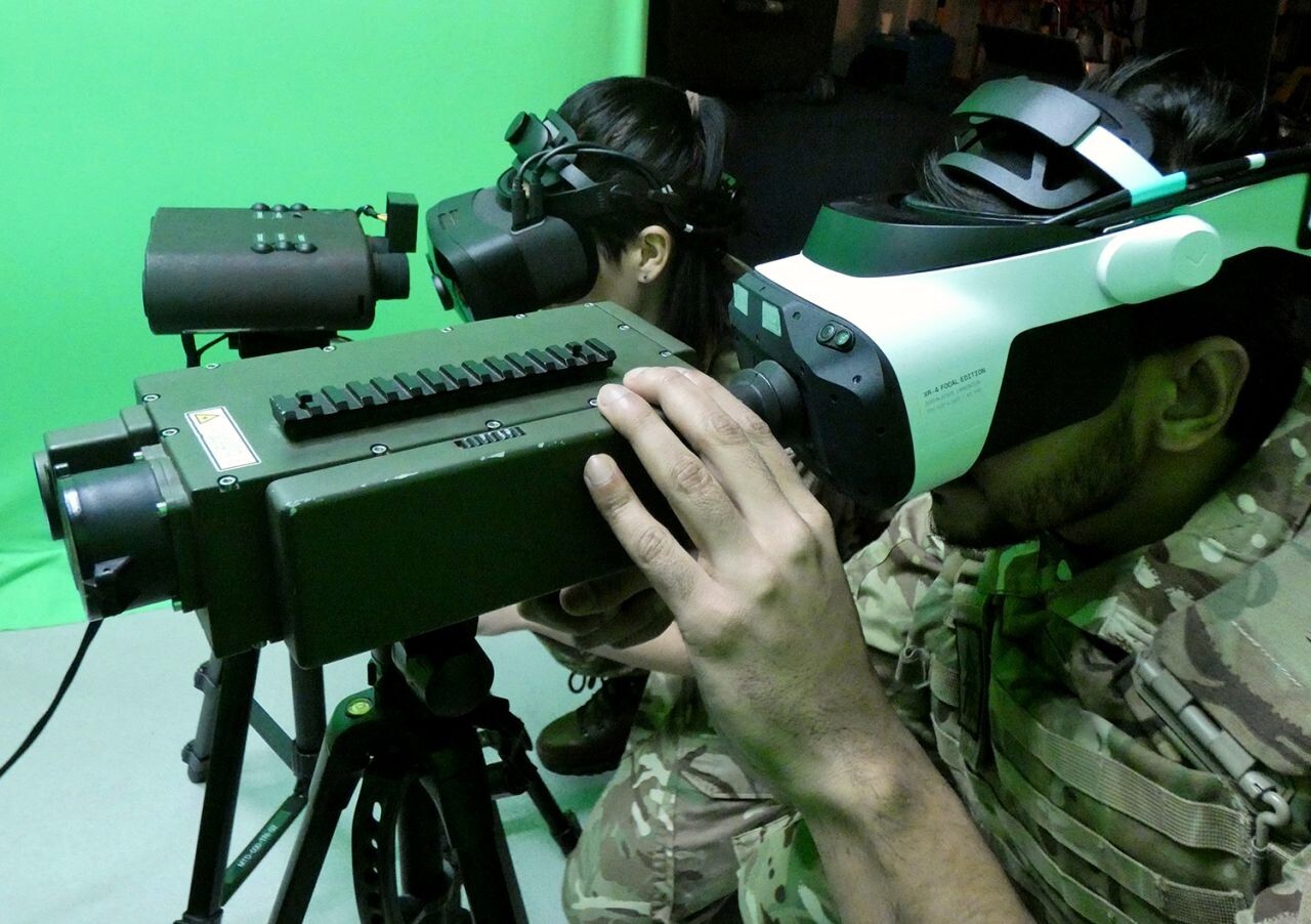 JTAC mixed reality training