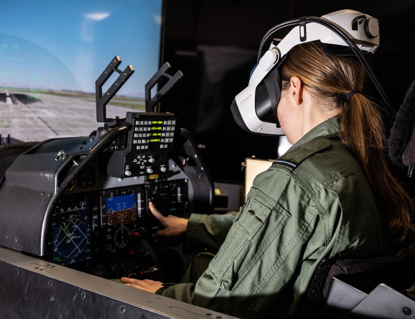 Royal Air Force VR training