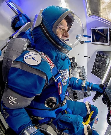 An astronaut