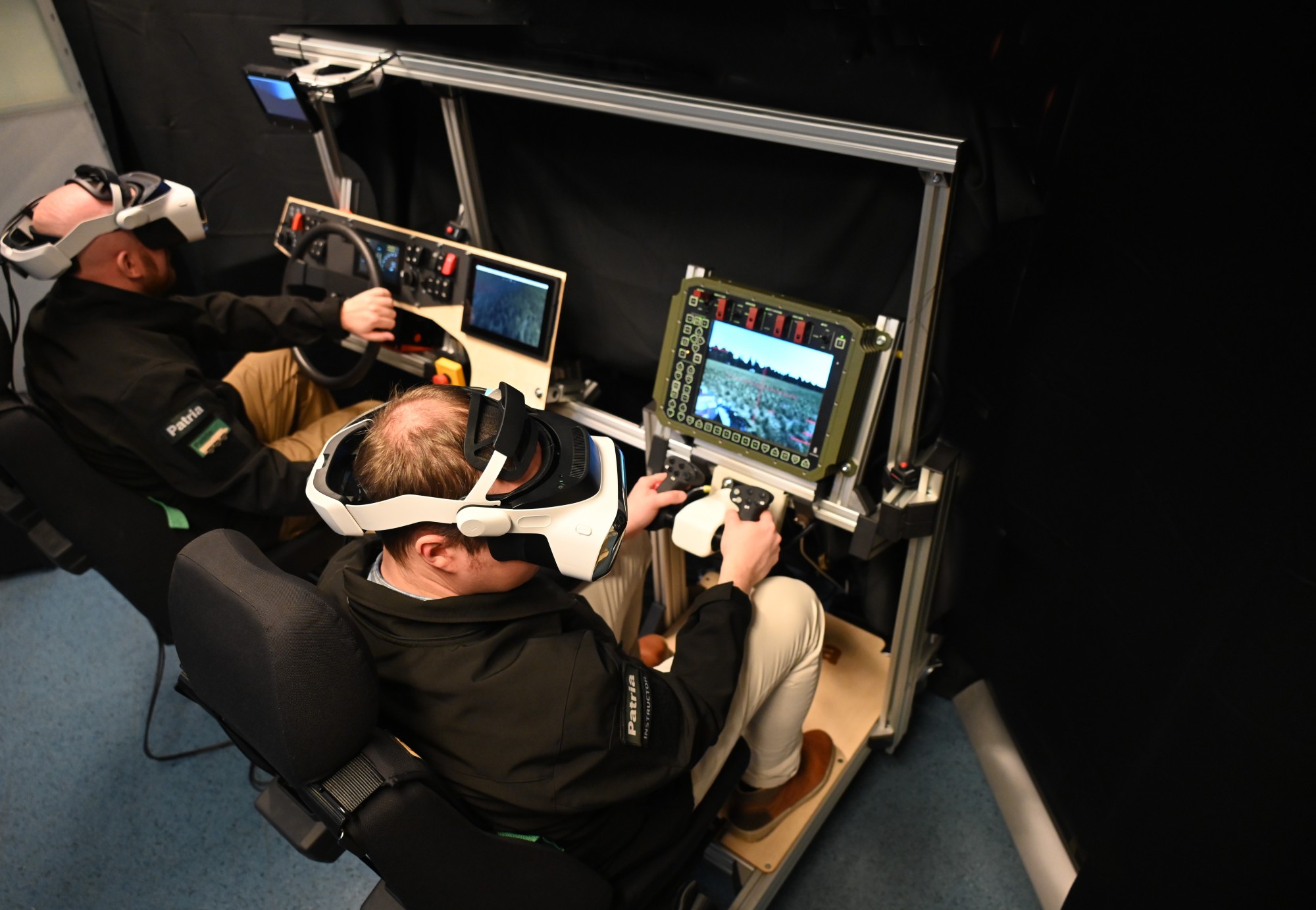 mixed reality driving simulator