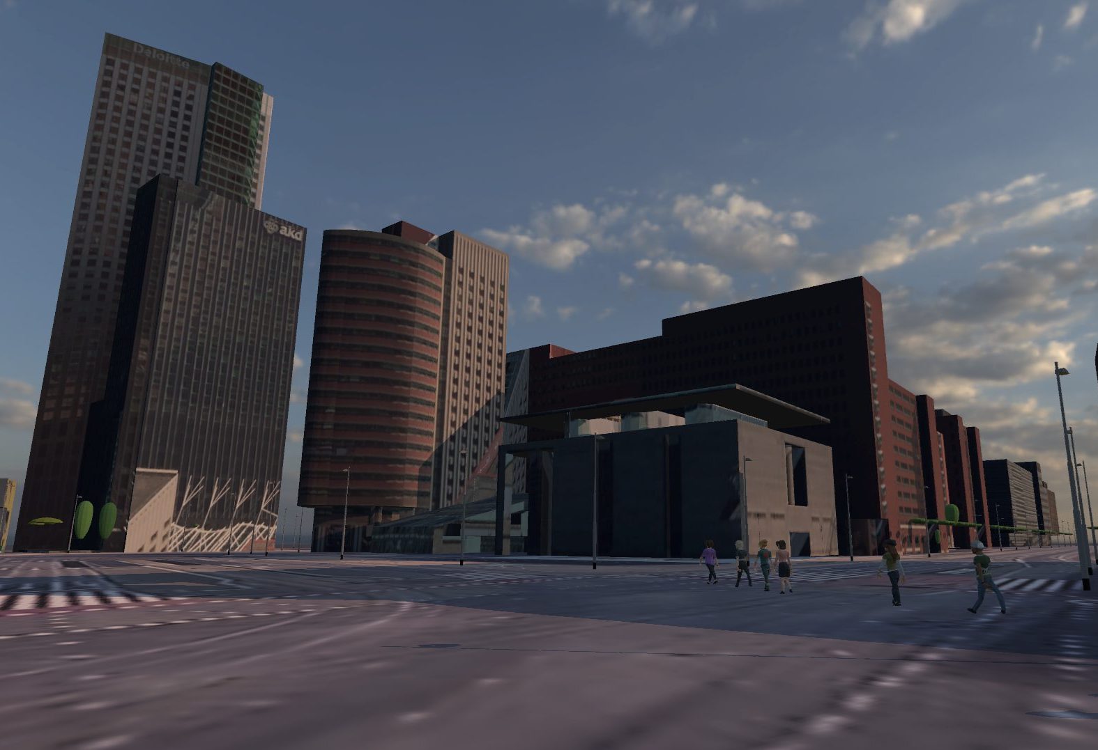 The city of Rotterdam has 3D data for all of its infrastructure publicly available online.