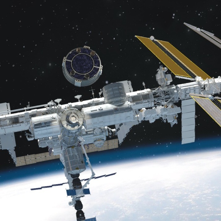 Boeing CST-100 Starliner capsule approaching International Space Station