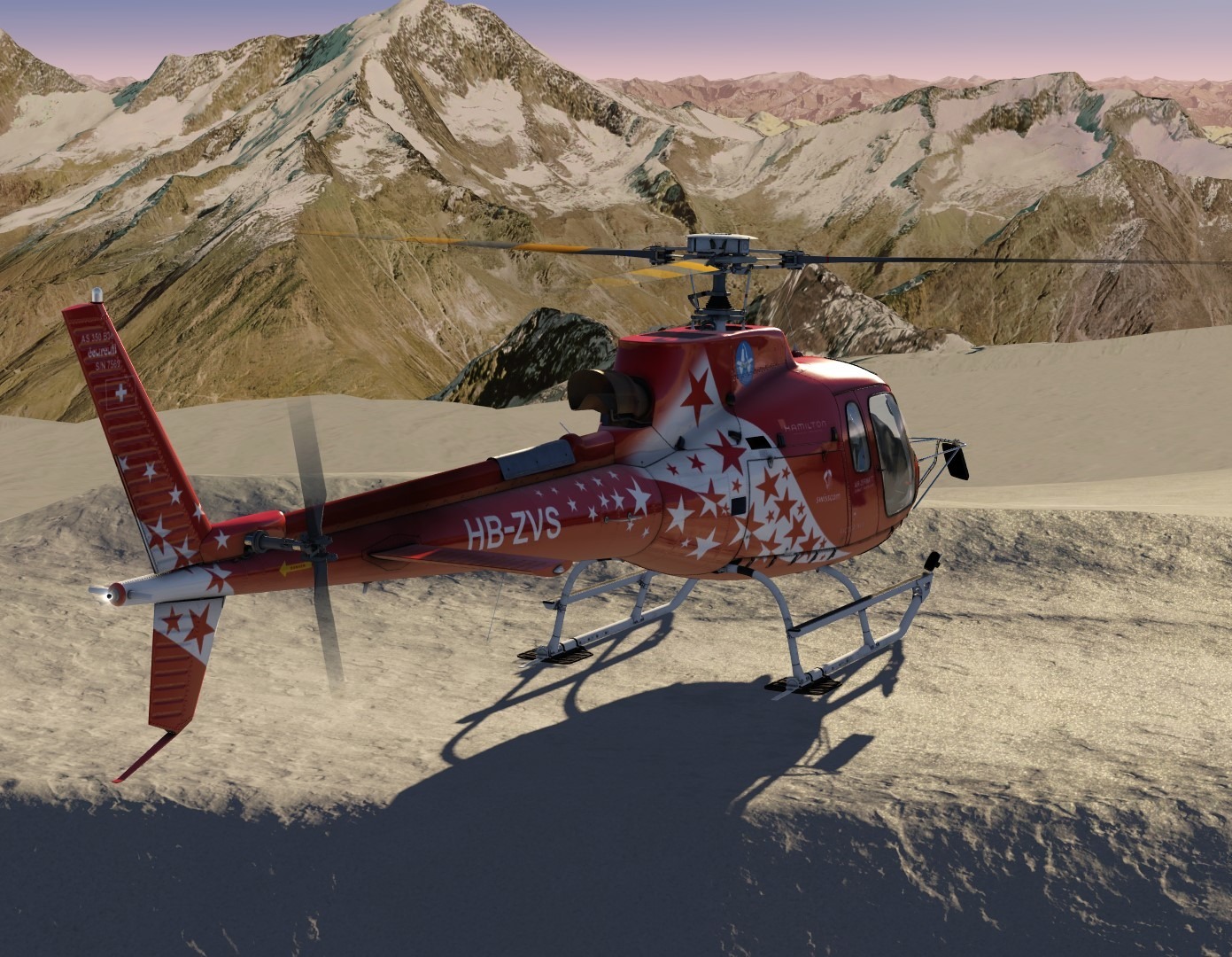 Air Zermatt helicopter