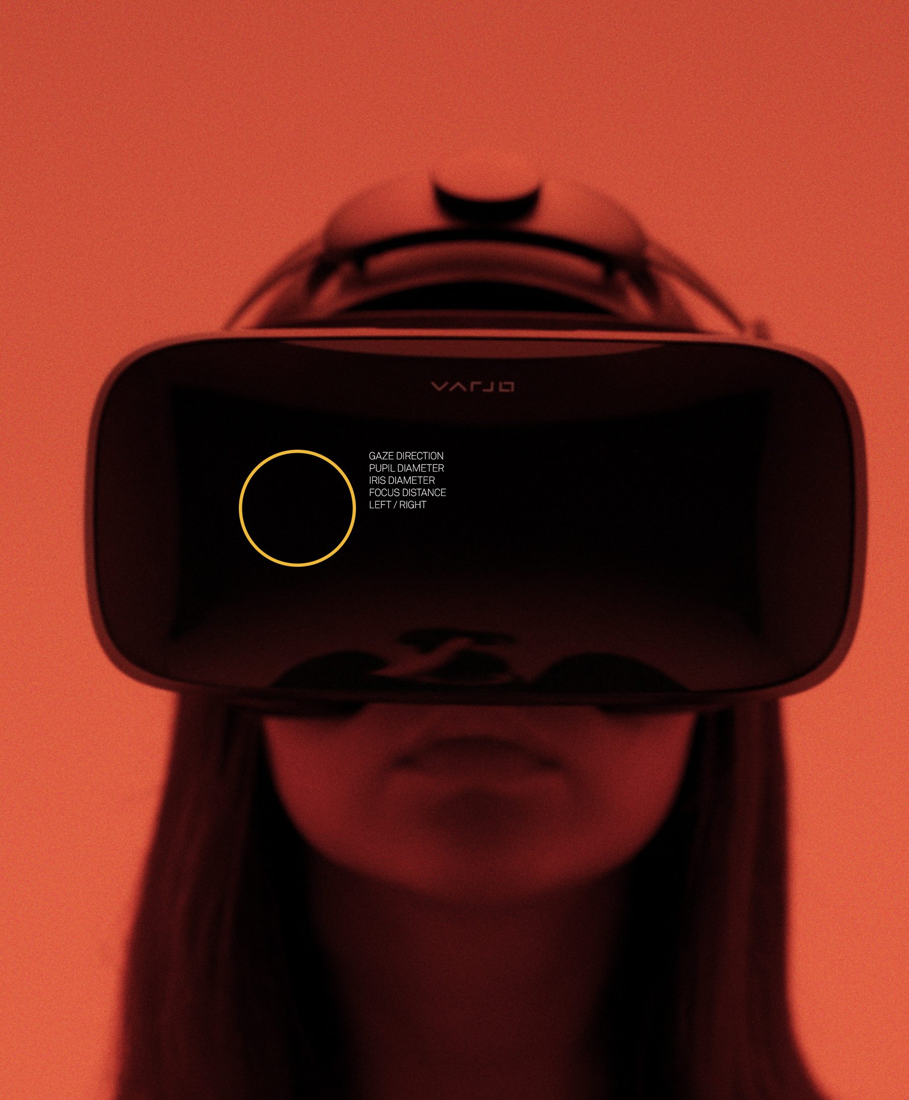Varjo eye tracker