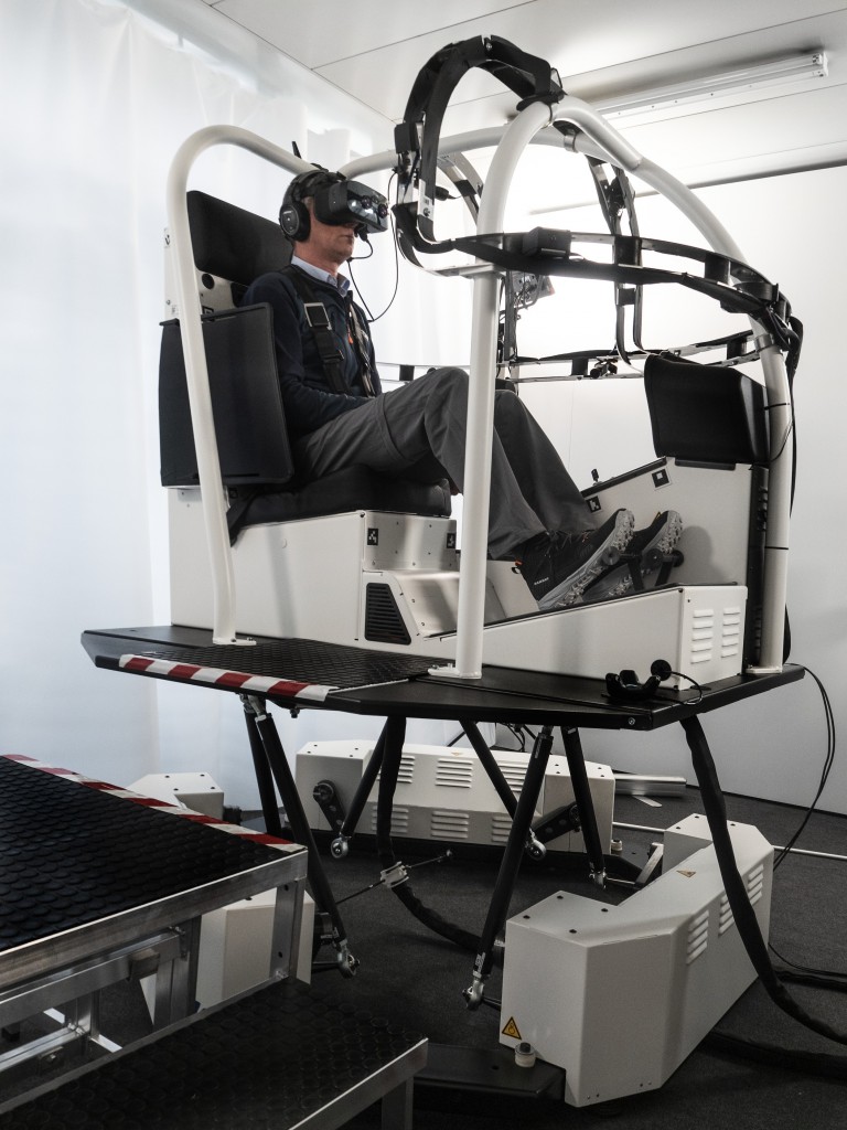 Motion Platform helicopter simulator