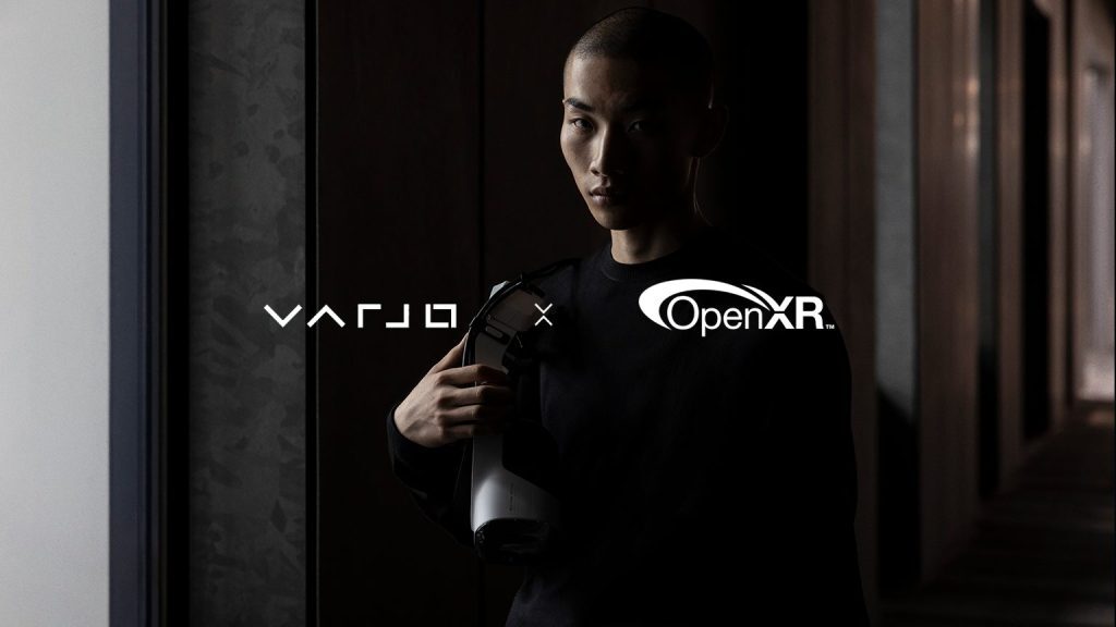 Varjo and Open XR logos