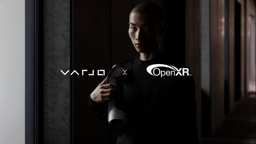 Varjo and Open XR logos