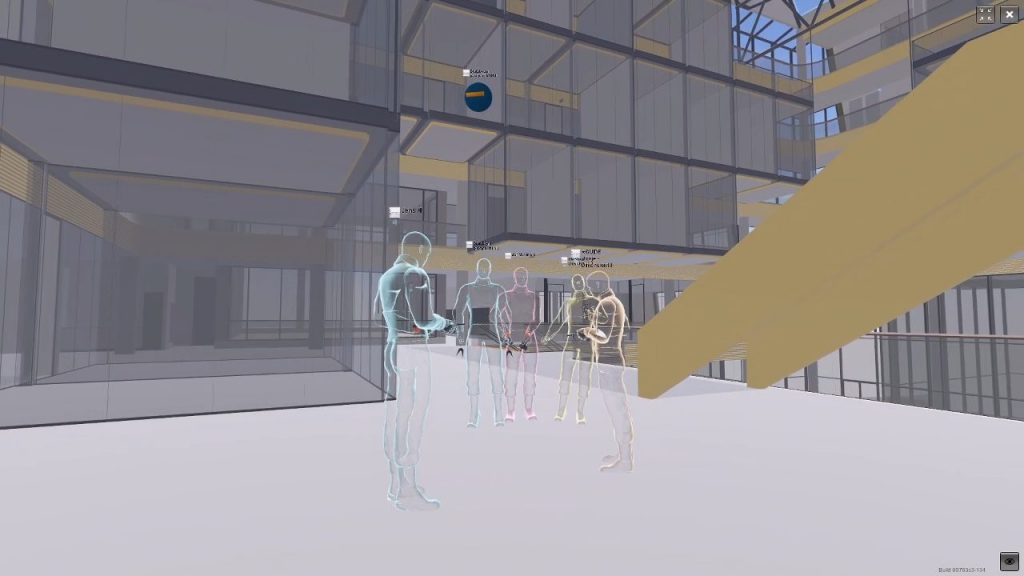 avatars in virtual space