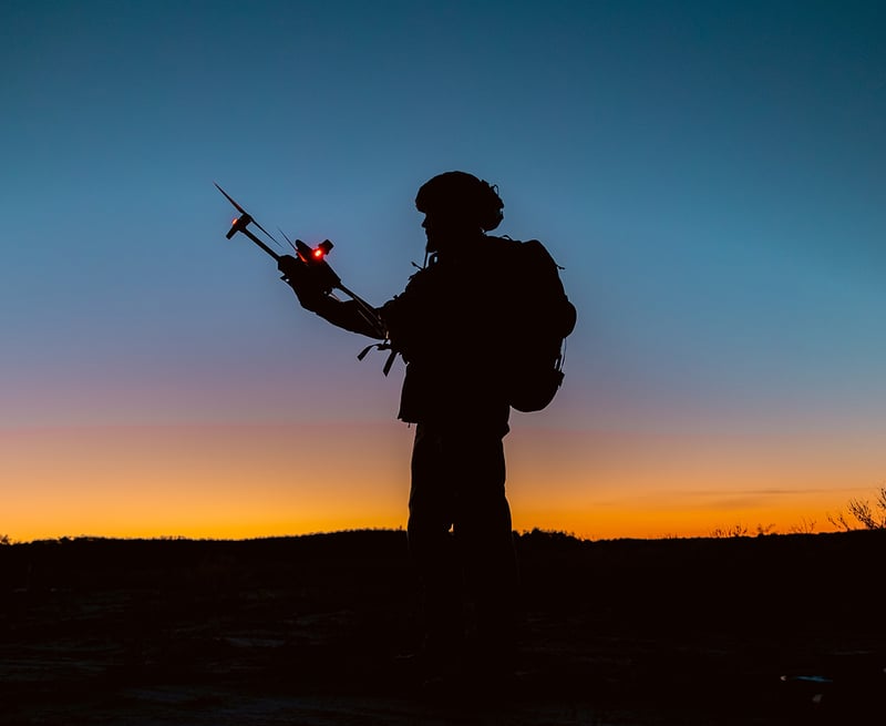 Teleport Secure Drone usage