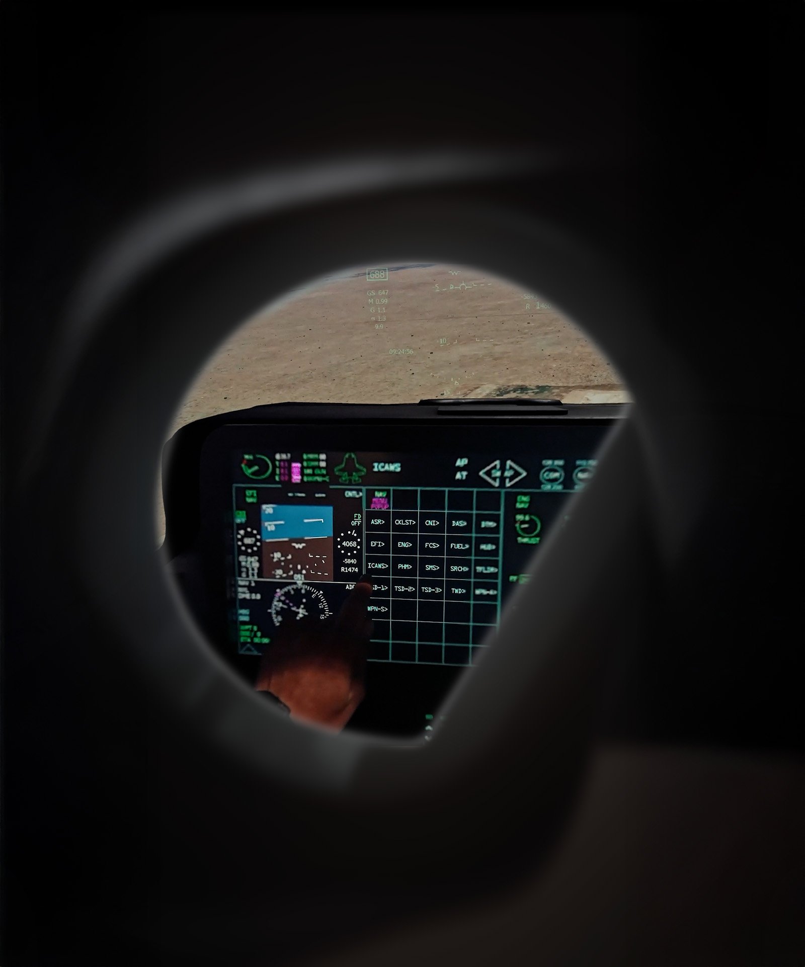 XR-4 Through the lens