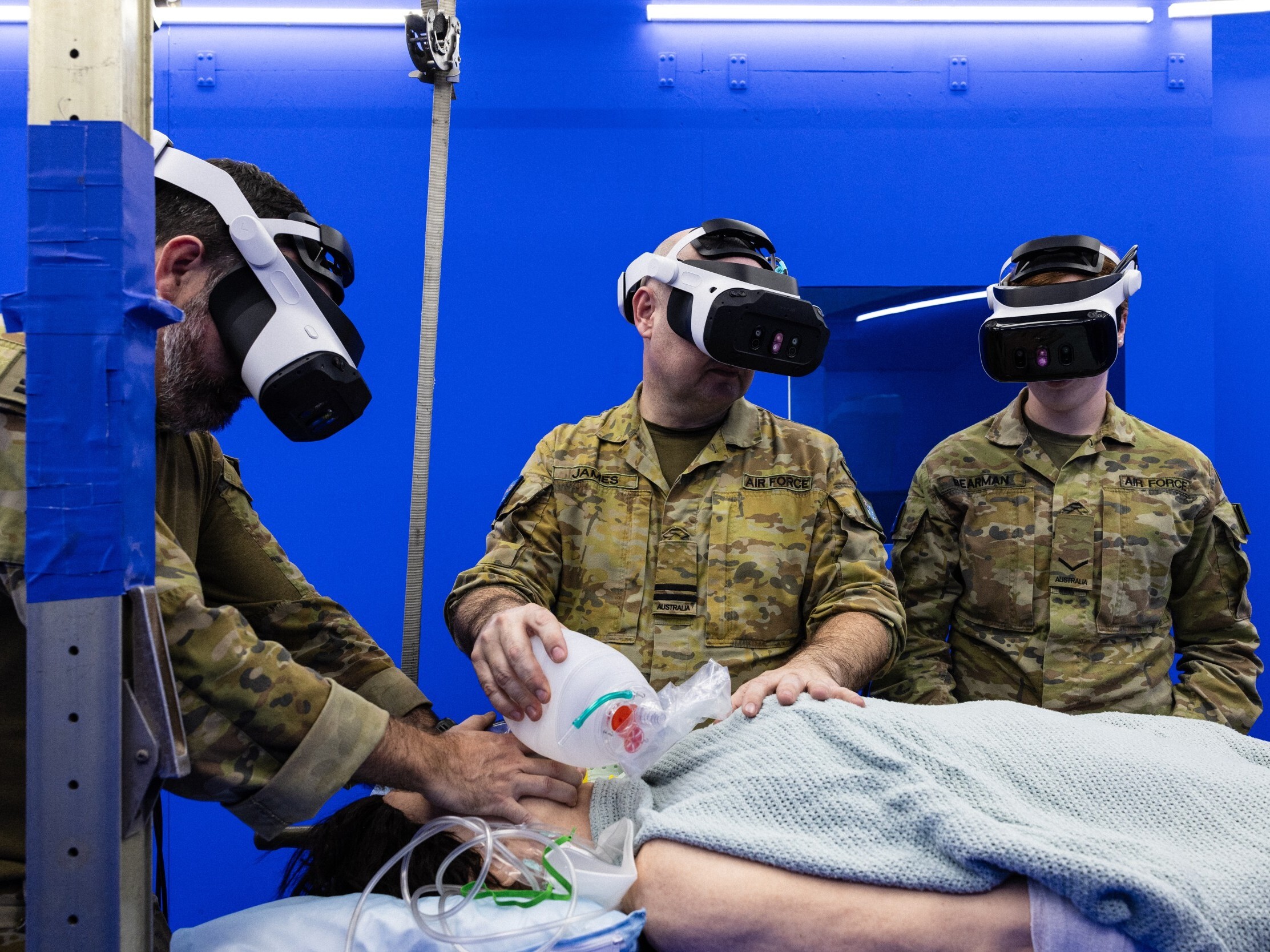 Mixed reality simulation