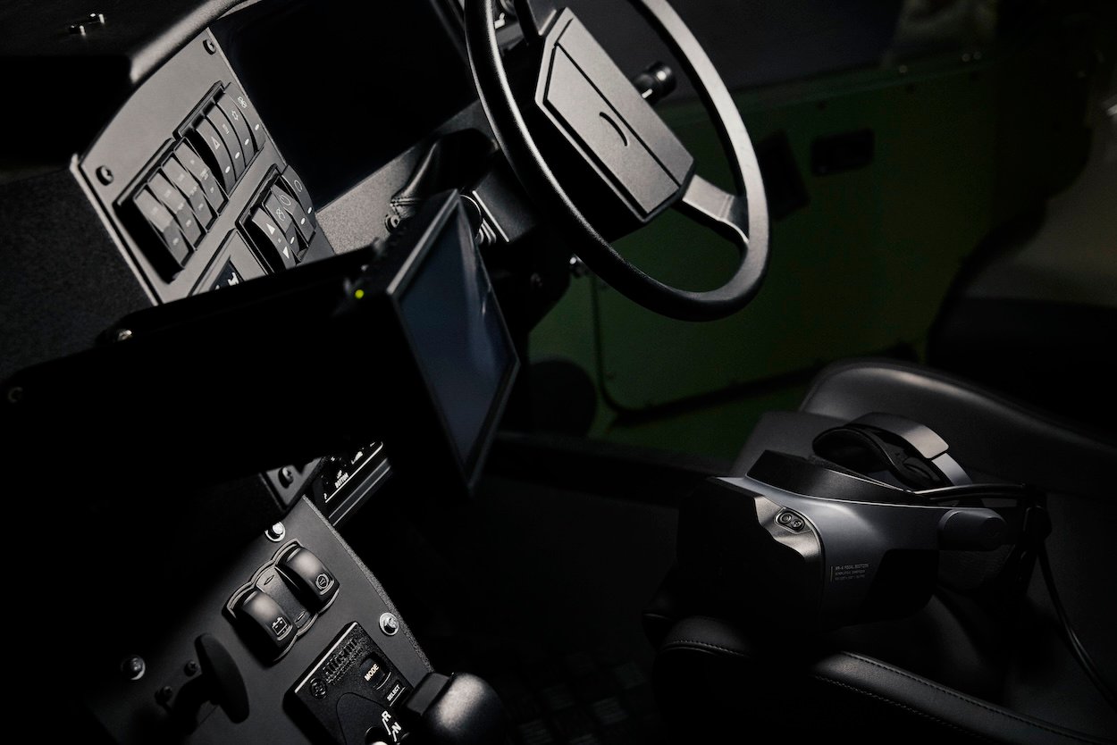 Rheinmetall XR driving simulator