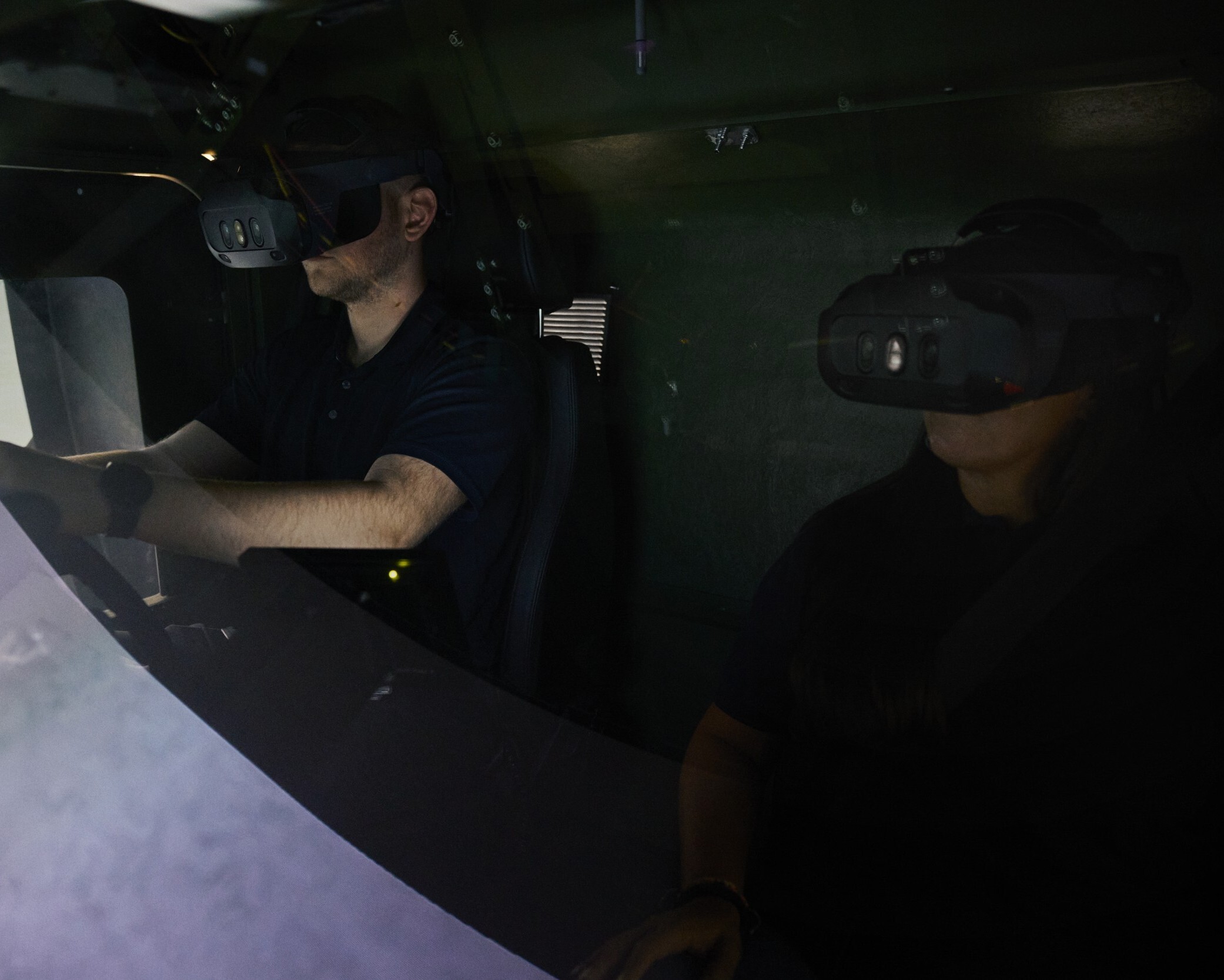 XR driving simulation