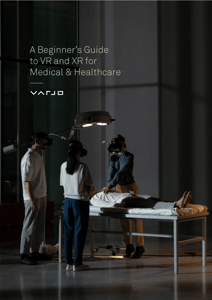 guide to VR XR in healthcare e-book