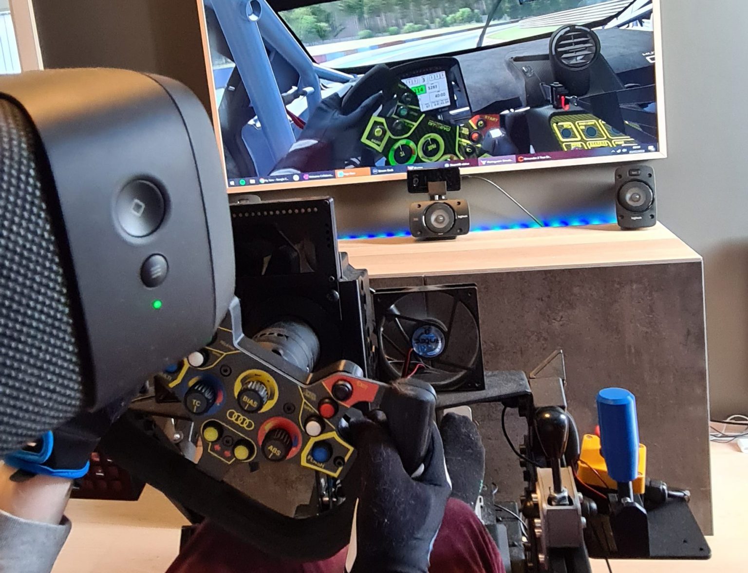Sim Racer Setup Vr VR Sim Racing: Perfecting an at Home Setup